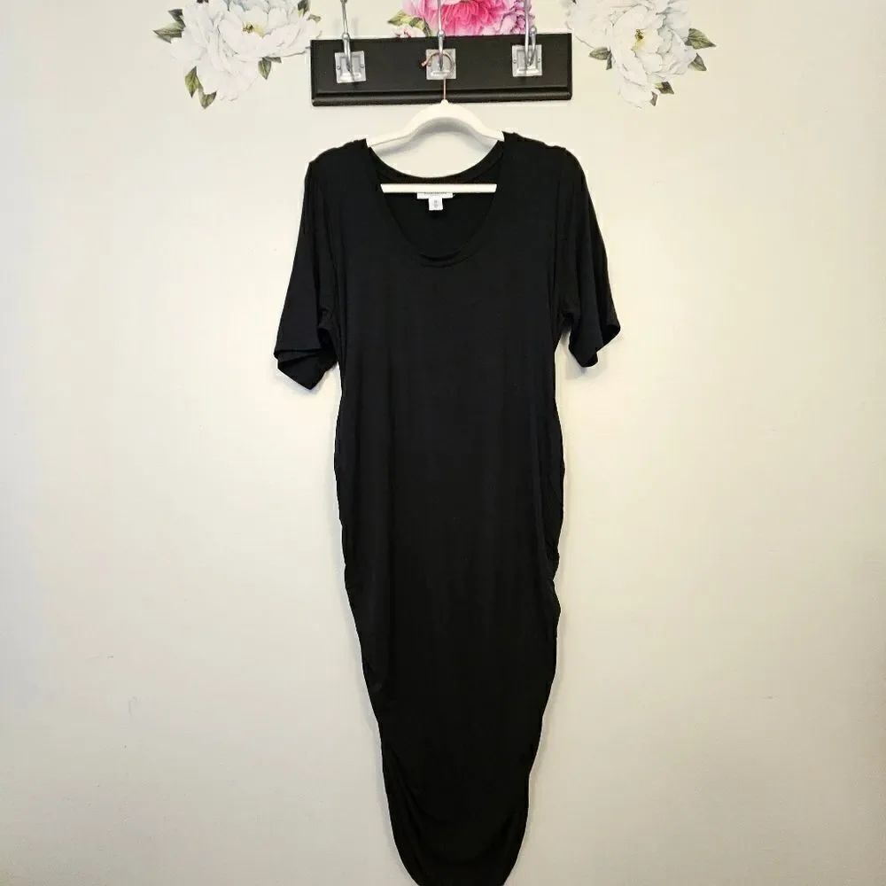 Motherhood Maternity Midi Tee Dress